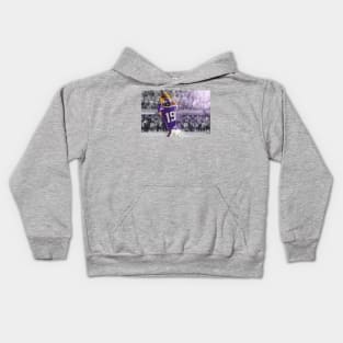 Adam Thielen Minnesota Vikings Illustration Kids Hoodie